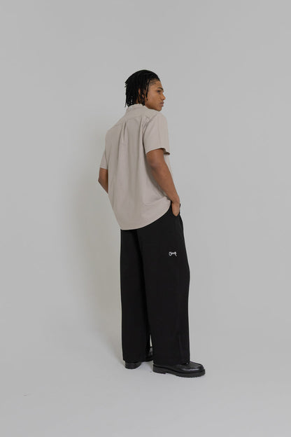 Crate Script Cuban Collar SS Shirt