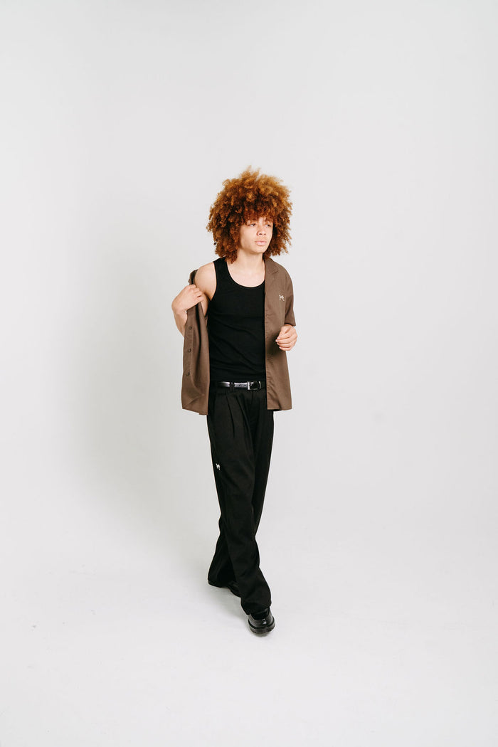 CRATE SCRIPT CUBAN COLLAR SS SHIRT