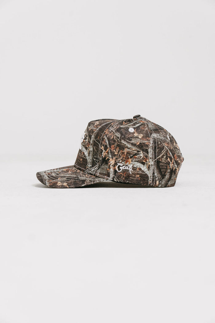 Crate Scripted Tree Camo Snap Back