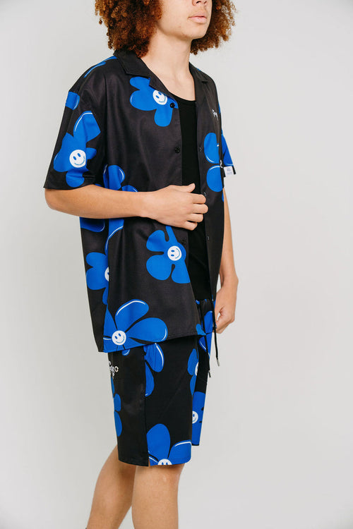CRATE SMILEY FLOWER SWIM SHORTS
