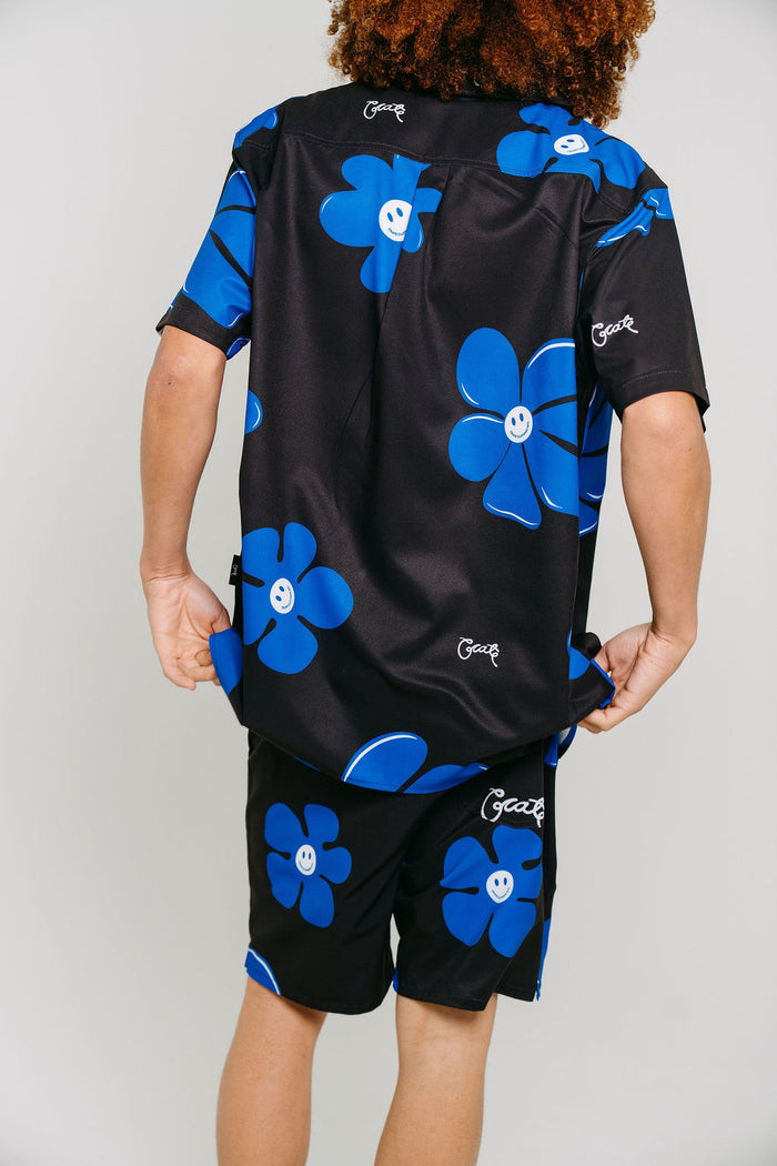 CRATE SMILEY FLOWER SWIM SHORTS