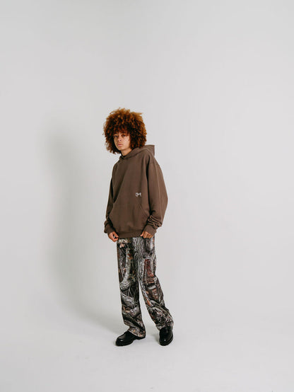 CRATE STAMP SCRIPT BOX FIT HOODIE