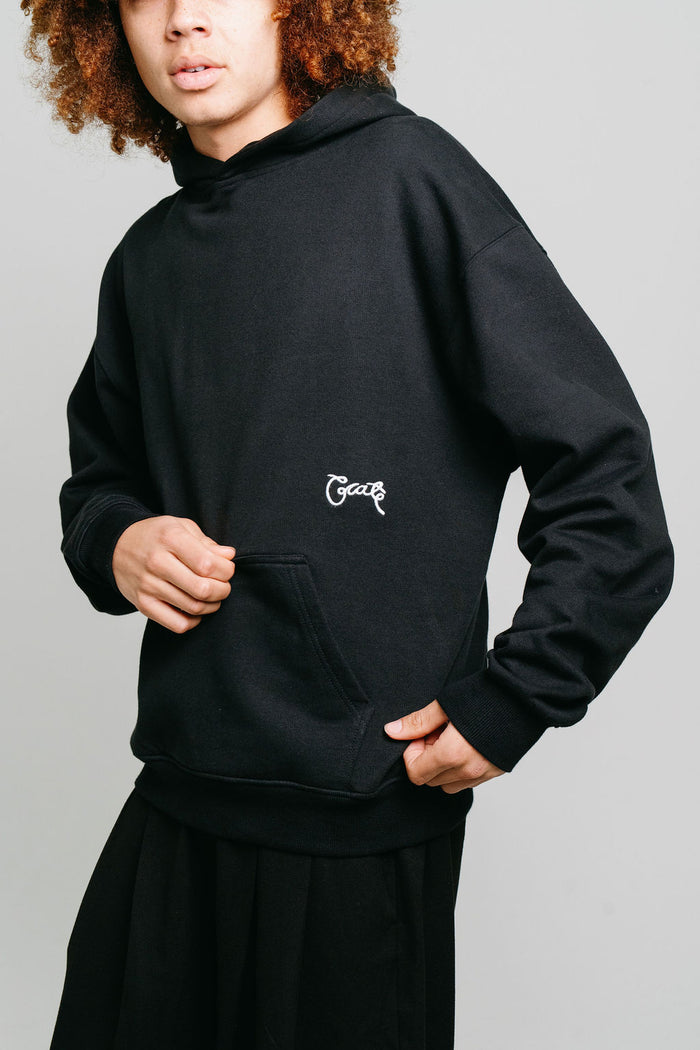CRATE STAMP SCRIPT BOX FIT HOODIE