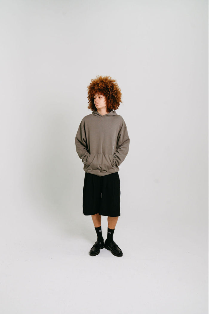 CRATE STAMP SCRIPT BOX FIT HOODIE