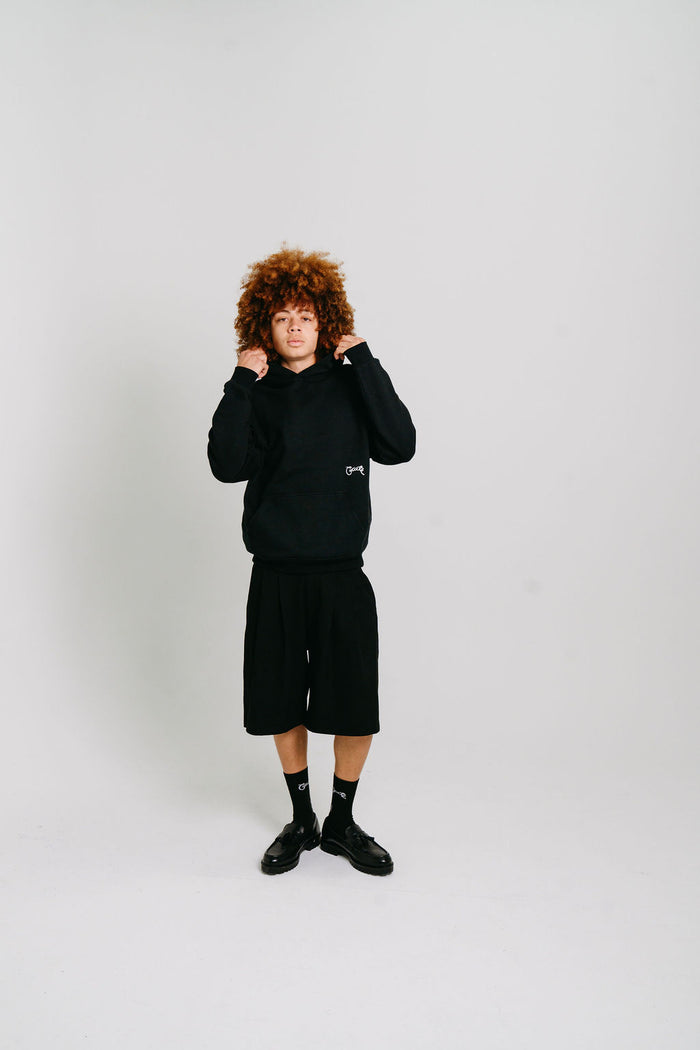 CRATE STAMP SCRIPT BOX FIT HOODIE