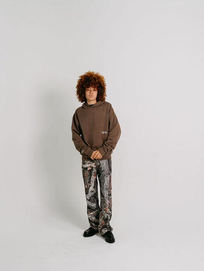 CRATE STAMP SCRIPT BOX FIT HOODIE