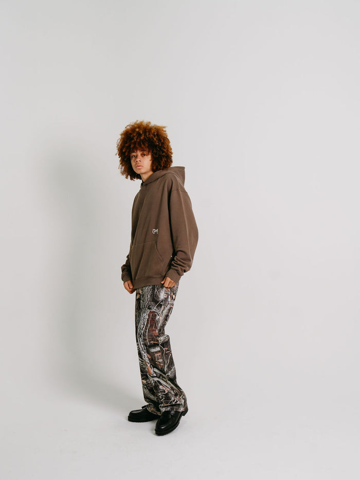 CRATE STAMP SCRIPT BOX FIT HOODIE