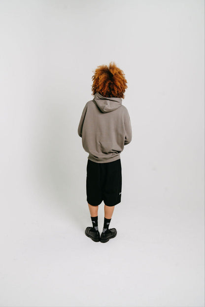 CRATE STAMP SCRIPT BOX FIT HOODIE