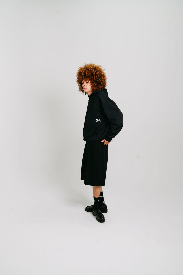 CRATE STAMP SCRIPT BOX FIT HOODIE