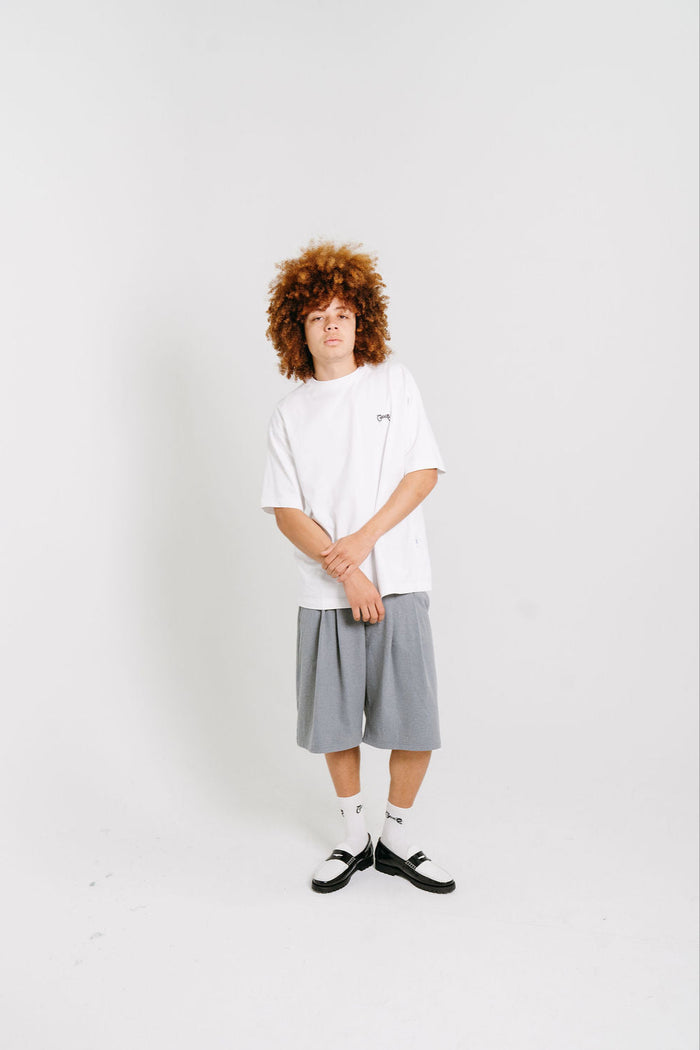 CRATE STAMP SCRIPT BOX FIT T-SHIRT