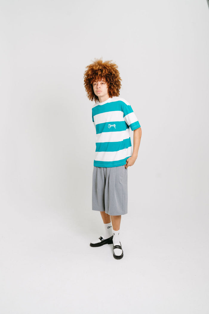 CRATE STRIPE BOX FIT T-SHIRT