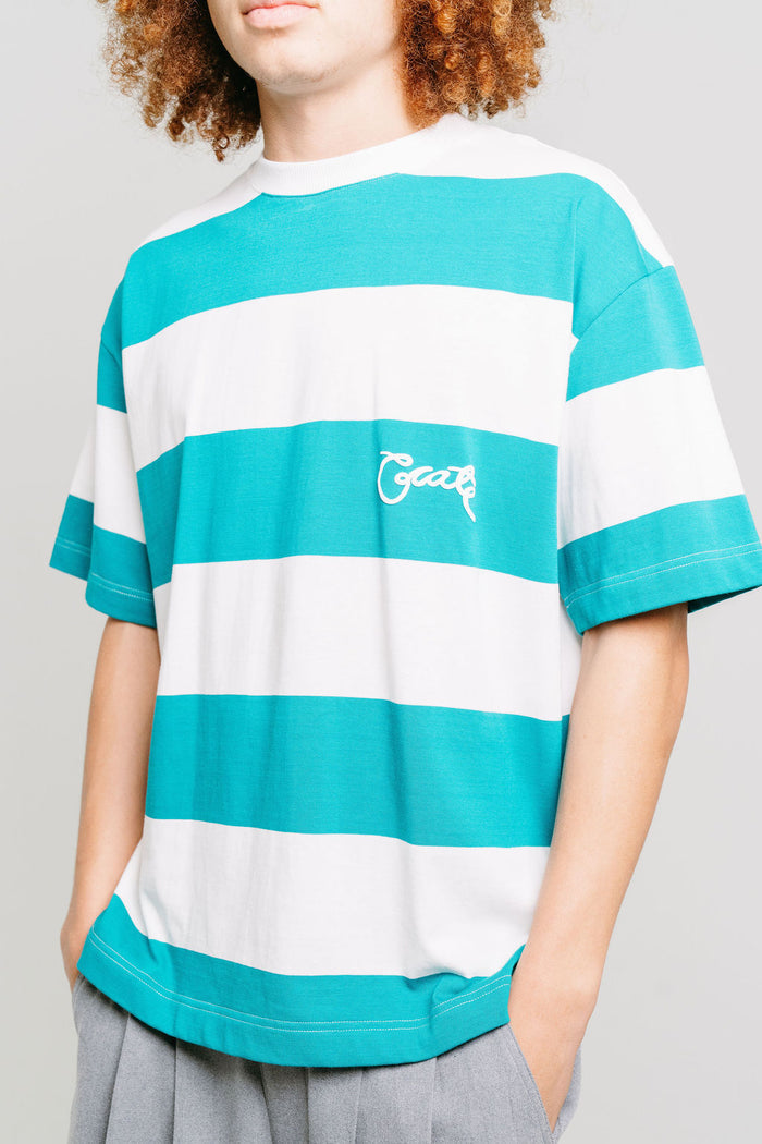 CRATE STRIPE BOX FIT T-SHIRT