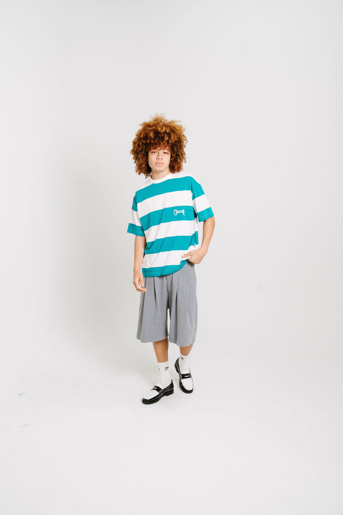 CRATE STRIPE BOX FIT T-SHIRT