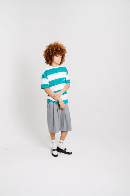 CRATE STRIPE BOX FIT T-SHIRT