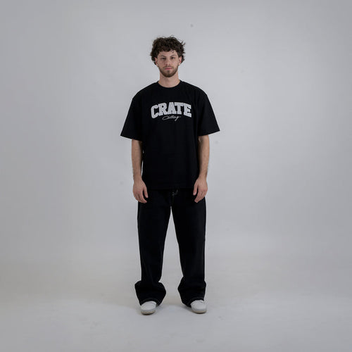 Crate Varsity Box Fit T-Shirt