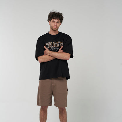 Crate Varsity Box fit T-Shirt