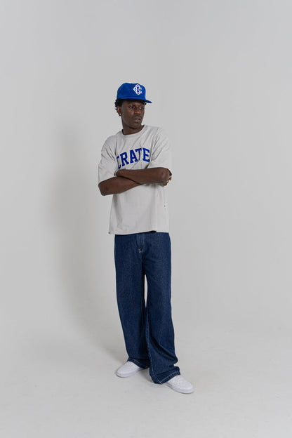 Crate Varsity Box Fit T-Shirt