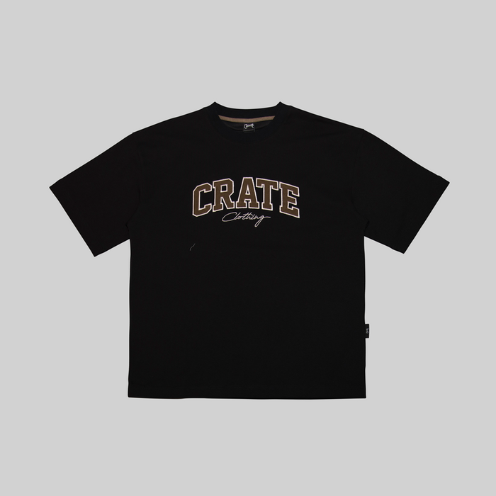Crate Varsity Box fit T-Shirt