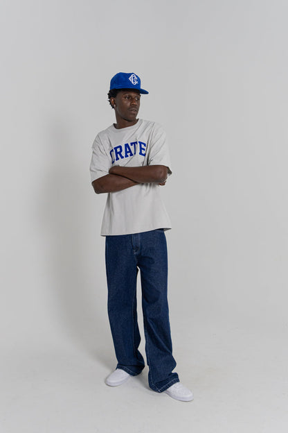 Crate Varsity Box Fit T-Shirt