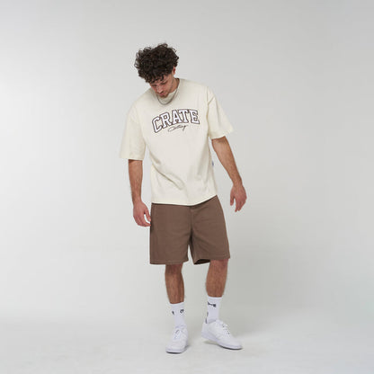 Crate Varsity Box Fit T-Shirt