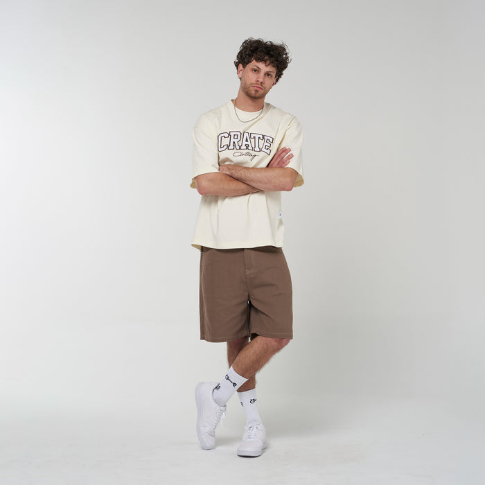 Crate Varsity Box Fit T-Shirt