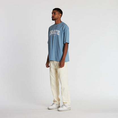 CRATE VARSITY BOX FIT T-SHIRT