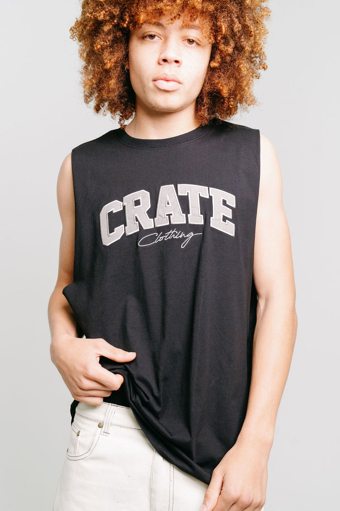 Crate Varsity Muscle Singlet