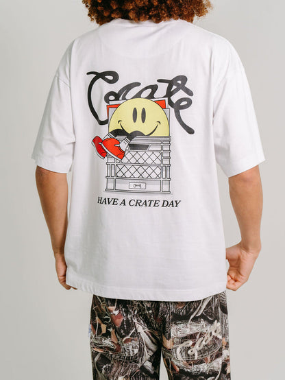 CRATE VINYL HAVE A CRATE DAY BOX FIT TEE