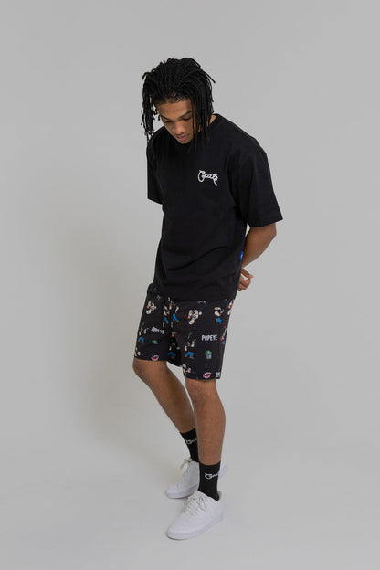 Crate X Popeye All Over Print Swim Shorts
