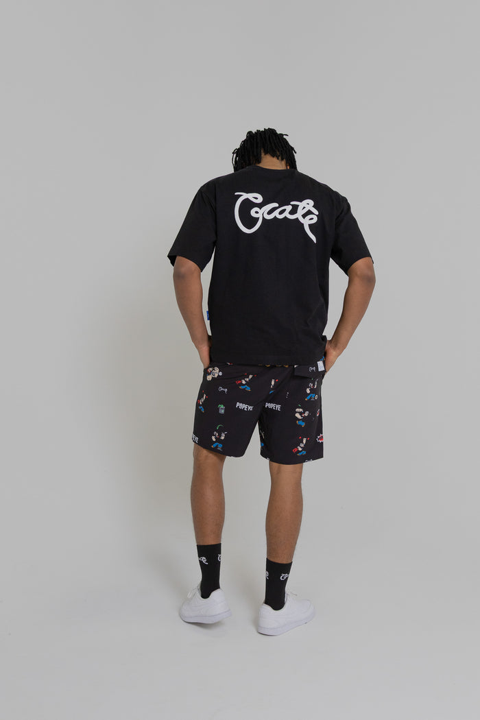 Crate X Popeye All Over Print Swim Shorts