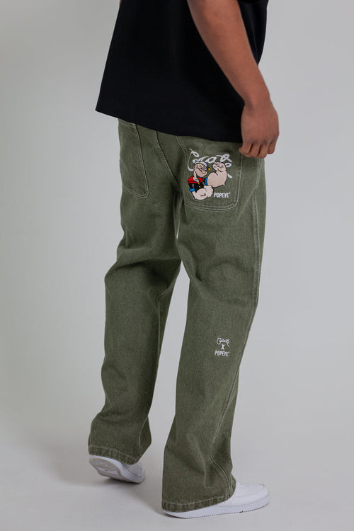 CRATE X POPEYE BAGGY BARRY DENIM
