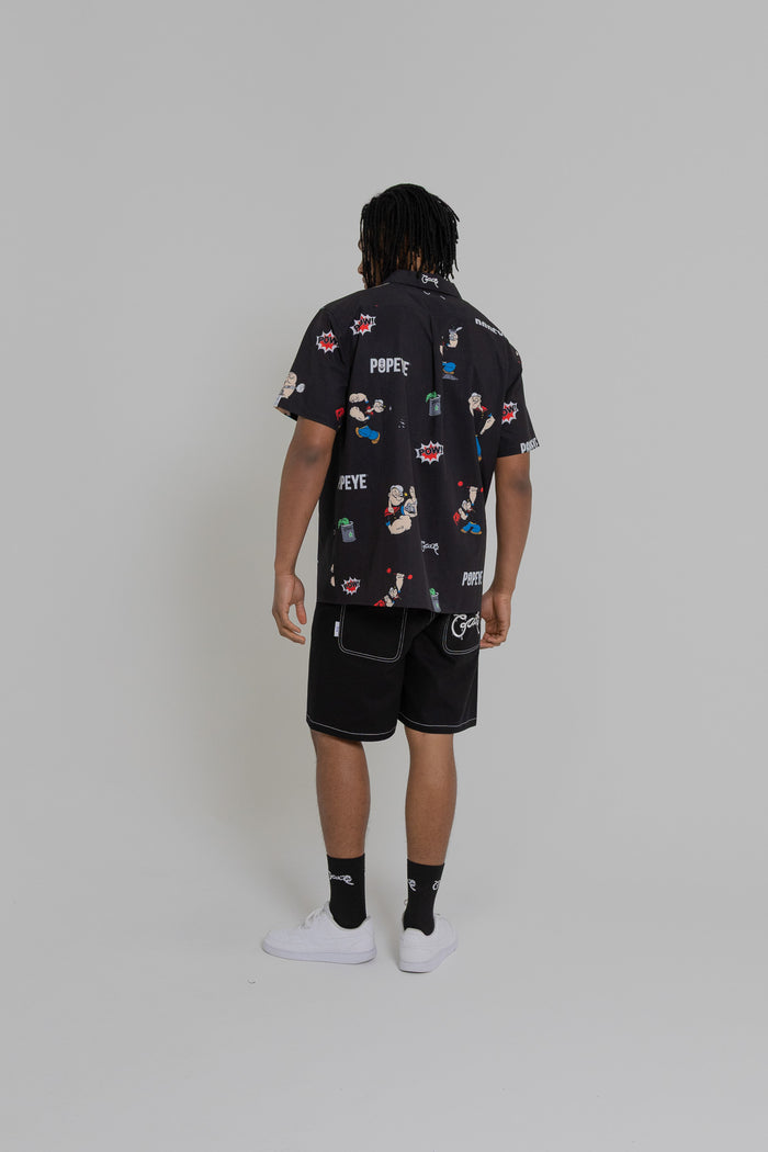 CRATE X POPEYE CUBAN COLLAR SHIRT