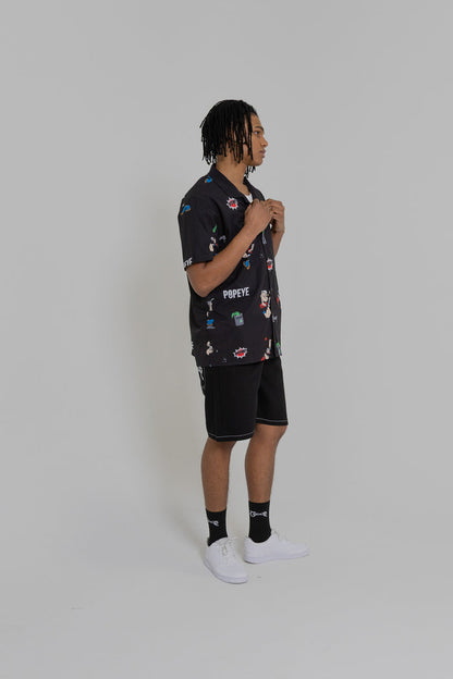 CRATE X POPEYE CUBAN COLLAR SHIRT