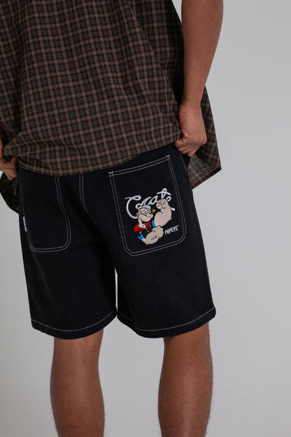 CRATE X POPEYE DENIM SHORTS