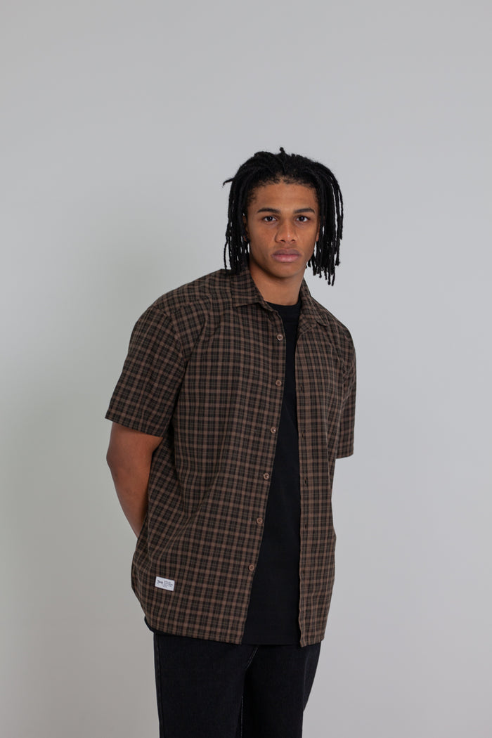 CRATE X POPEYE PLAID S/S SHIRT
