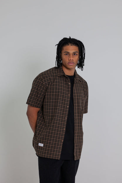 CRATE X POPEYE PLAID S/S SHIRT