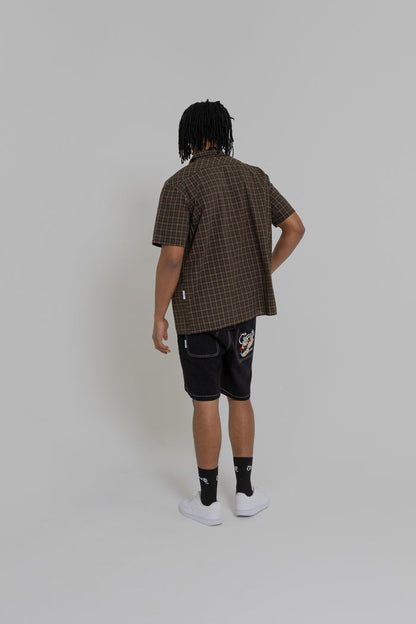 CRATE X POPEYE PLAID S/S SHIRT