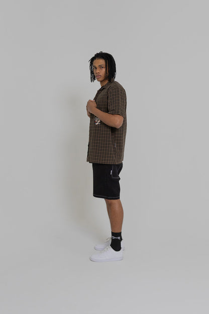 CRATE X POPEYE PLAID S/S SHIRT