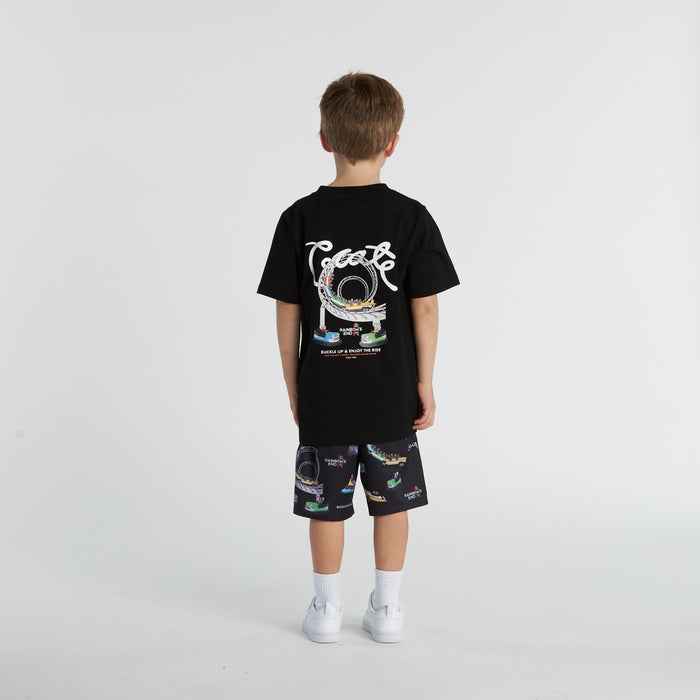 Crate X Rainbows End Party Swim Shorts