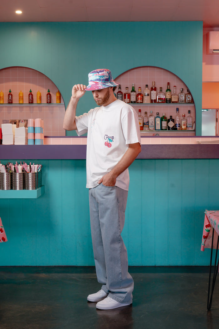 CRATE X RICE RICE BABY REVERSIBLE BUCKET HAT