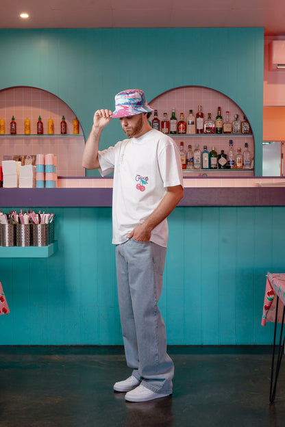 CRATE X RICE RICE BABY REVERSIBLE BUCKET HAT