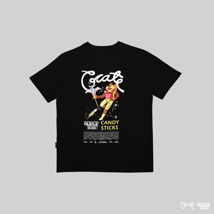 Crate X Space Man Candy Scripted T-Shirt