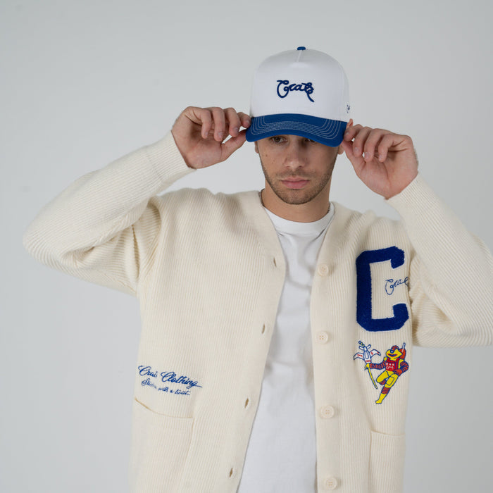 CRATE X SPACE MAN CANDY STICKS CARDIGAN