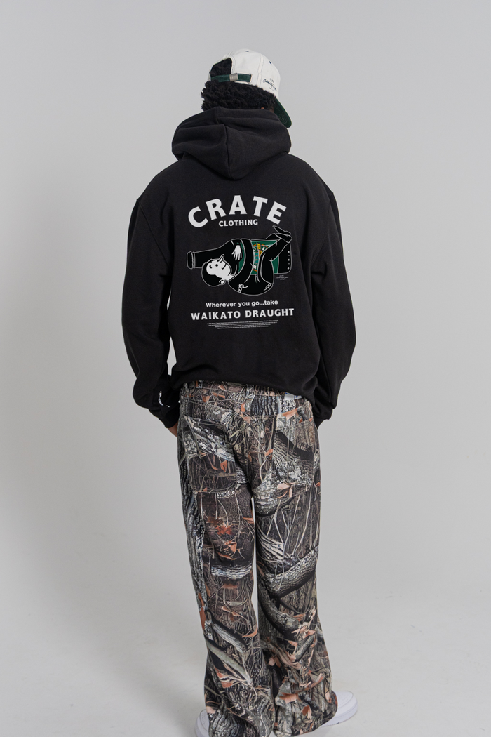 CRATE X WILLIE THE WAITER BEER HUG HOODIE