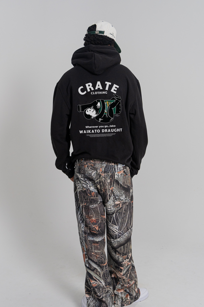 CRATE X WILLIE THE WAITER BEER HUG HOODIE