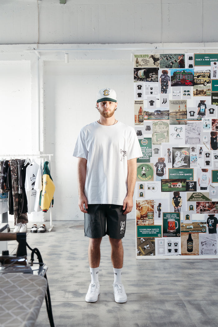 CRATE X WILLIE THE WAITER HERO SWIM SHORTS