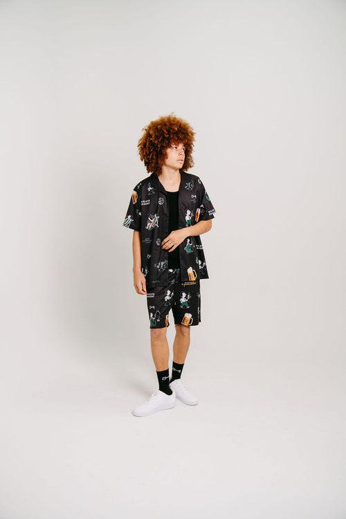 CRATE X WILLIE THE WAITER PARTY SHORTS