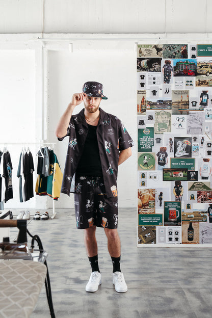 CRATE X WILLIE THE WAITER PARTY SHORTS