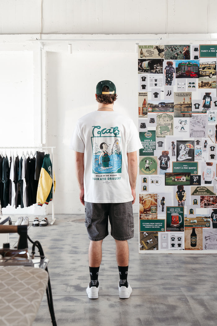 CRATE X WILLIE THE WAITER WADERS TEE