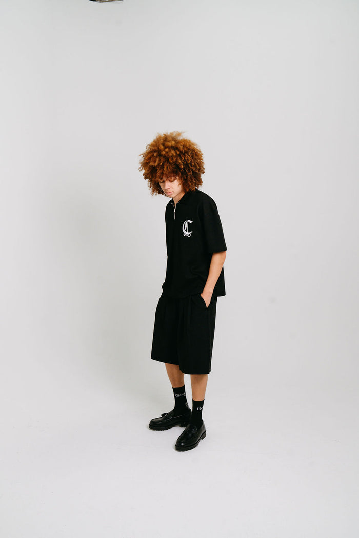 CRATE  ZIP POLO SHIRT